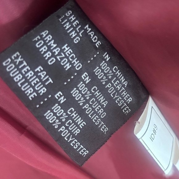 Colebrook & Co Black Genuine 100% Leather Zip Jacket Petite Size: Medium - Picture 5 of 6